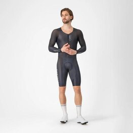 CASTELLI Cyklistická kombinéza - BODY PAINT V TT - čierna