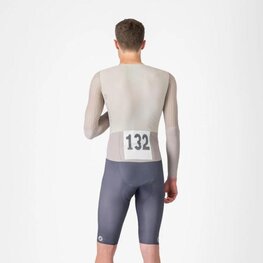 CASTELLI Cyklistická kombinéza - BODY PAINT V TT - ivory/šedá
