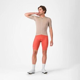 CASTELLI Cyklistický dres s krátkym rukávom - ESPRESSO 2 - béžová