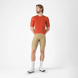 CASTELLI Cyklistický dres s krátkym rukávom - ESPRESSO 2 - červená