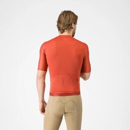 CASTELLI Cyklistický dres s krátkym rukávom - ESPRESSO 2 - červená