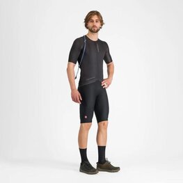 CASTELLI Cyklistický dres s krátkym rukávom - UNLIMITED PRO 2 - čierna
