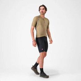 CASTELLI Cyklistický dres s krátkym rukávom - UNLIMITED PRO 2 - béžová