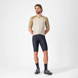 CASTELLI Cyklistický dres s krátkym rukávom - UNLIMITED ENDURANCE 3 - ivory/béžová