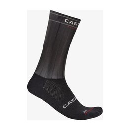 CASTELLI Cyklistické ponožky klasické - FAST FEET 4 - čierna