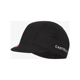 CASTELLI Cyklistická čiapka - LOGO - čierna