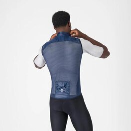 CASTELLI Cyklistická vesta - ARIA 2 - modrá