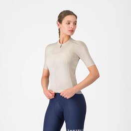 CASTELLI Cyklistický dres s krátkym rukávom - ESPRESSO 2 W - ivory