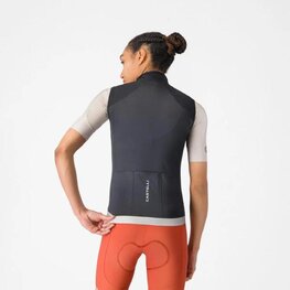 CASTELLI Cyklistická vesta - ESPRESSO 2 W - čierna