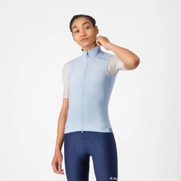 CASTELLI Cyklistická vesta - ESPRESSO 2 W - modrá