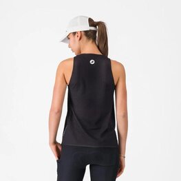 CASTELLI Cyklistické tričko bez rukávov - COMFORT TRAVEL - čierna