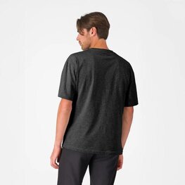 CASTELLI Cyklistické tričko s krátkym rukávom - INNOVATION LOGO - čierna