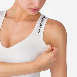 CASTELLI Podprsenka - COMFORT TRAVEL - biela