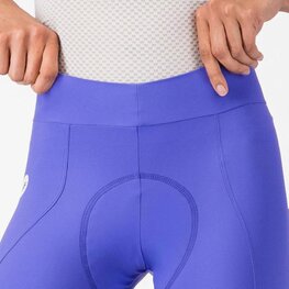 CASTELLI Cyklistické nohavice krátke bez trakov - ESPRESSO 2 W - fialová