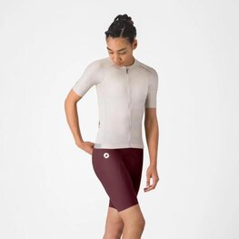 CASTELLI Cyklistické nohavice krátke bez trakov - ESPRESSO 2 W - bordová