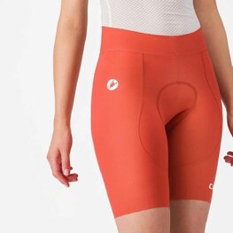 CASTELLI Cyklistické nohavice krátke bez trakov - ESPRESSO 2 W - červená