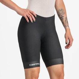 CASTELLI Cyklistické nohavice krátke bez trakov - TRI W SHORT - čierna