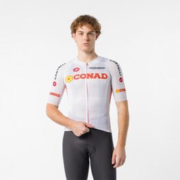 CASTELLI Cyklistický dres s krátkym rukávom - GIRO109 RACE 8S - biela
