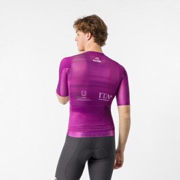 CASTELLI Cyklistický dres s krátkym rukávom - GIRO109 RACE 8S - cyklamenová