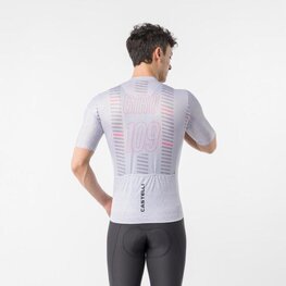 CASTELLI Cyklistický dres s krátkym rukávom - GIRO109 MILAN - strieborná