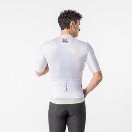 CASTELLI Cyklistický dres s krátkym rukávom - GIRO109 ESPRESSO 2 - biela