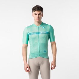 CASTELLI Cyklistický dres s krátkym rukávom - GIRO109 CIMA COPPI - zelená