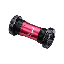 BBB stredové zloženie - BOTTOMTHREAD BSA DUB 29-68/73 mm - červená/čierna