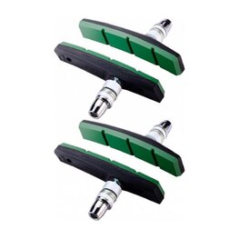 BBB brzdové gumičky - ESTOP - zelená