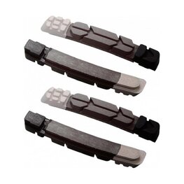 BBB brzdové gumičky - TRISTOP - čierna