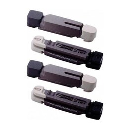 BBB brzdové gumičky - TECHSTOP - čierna