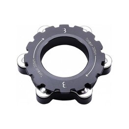 BBB adaptér na kotúč - CENTERFIT - čierna