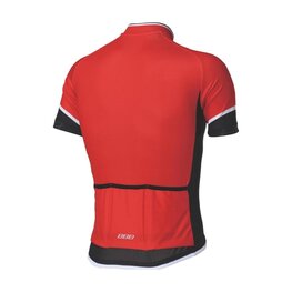 BBB Cyklistický dres s krátkym rukávom - COMFORTFIT - červená/čierna