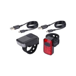 BBB set svetiel - SPARK 2.0 COMBO - čierna