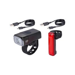 BBB set svetiel - NANOSTRIKE 600 COMBO - čierna