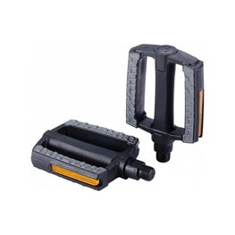 BBB pedále - STEADYRIDER - čierna