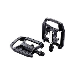 BBB pedále - DUALCHOICE - čierna