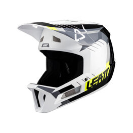 LEATT Cyklistická prilba - MTB GRAVITY 2.0 - biela/čierna