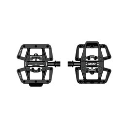 TATZE pedále - TWO-FACE - čierna