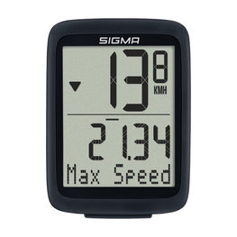 SIGMA SPORT tachometer - BC 10.0 STS - biela/čierna