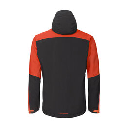 VAUDE vodeodolná bunda - MOAB RAIN  - červená/čierna