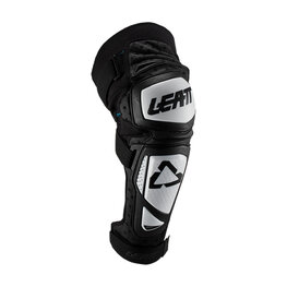 LEATT chrániče na kolená -  KNEE & SHIN GUARD EXT - biela/čierna