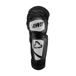LEATT chrániče na kolená -  KNEE & SHIN GUARD EXT - biela/čierna