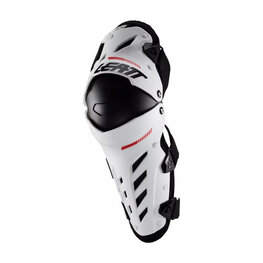 LEATT chrániče na kolená -  KNEE & SHIN GUARD DUAL AXIS - biela