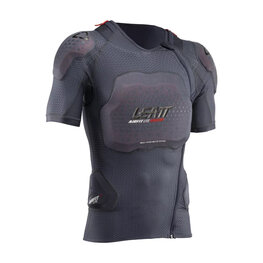 LEATT chránič na chrbát a hrudník - BODY TEE 3DF AIRFIT LITE EVO - šedá