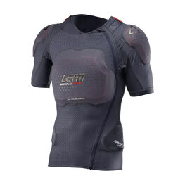 LEATT chránič na chrbát a hrudník - BODY TEE 3DF AIRFIT LITE EVO - šedá