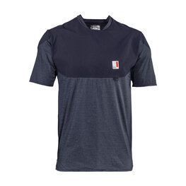 LEATT Cyklistický dres s krátkym rukávom - MTB ALLMOUNTAIN 3.0 - čierna