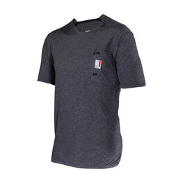 LEATT Cyklistický dres s krátkym rukávom - MTB ALLMOUNTAIN 2.0 - čierna