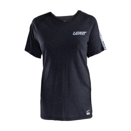 LEATT Cyklistický dres s krátkym rukávom - MTB ALLMOUNTAIN 2.0 W - čierna