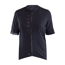 LEATT Cyklistický dres s krátkym rukávom - MTB ENDURANCE 5.0 W - čierna