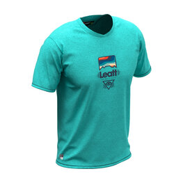 LEATT Cyklistický dres s krátkym rukávom - MTB ALLMOUNTAIN 2.0 JUNIOR - zelená